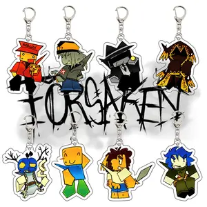FORSAKEN Keychains, Forsaken Chibi Acrylic Keychain, Roblox Forsaken Characters, Cute, Durable, And Perfect For Bags, Keys, Or Gifts. Great For Daily Use Or As Thoughtful Little Gifts For Your Friends And Yourself.