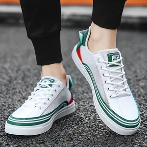 Men's Fashion Sneakers Casual Sports Shoes - Breathable Comfortable Lace-up Round Toe Low Top With Fabric Upper/EVA Insole/PVC Sole - Versatile For All Seasons & Activities - For Men  Sports & Outdoor Activities - Great Gift For Everyday We