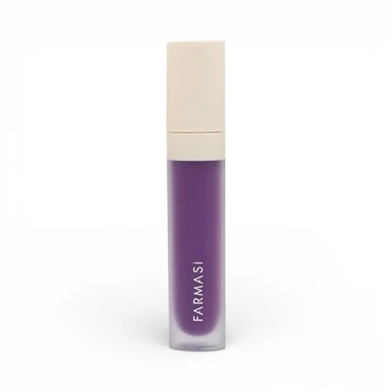 Farmasi Latina Lip Lacquer 06 Atrevida Lipstick - Vibrant Purple Lip Color for Bold Looks