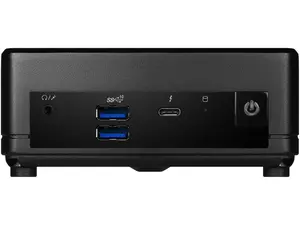 MSI Cubi 5 12M, 0.7L Mini PC, Intel Core i5-1235U, WiFi 6, BT 5.2, Duel LAN,  ThunderBOLT Type C, Black, Non-OS