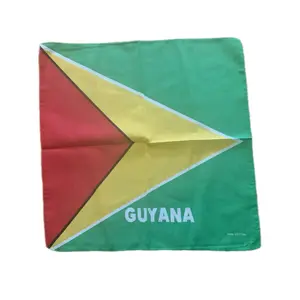 Guyana Flag Bandana - Authentic Design with Vibrant Colors and Durable Material for Everyday Use