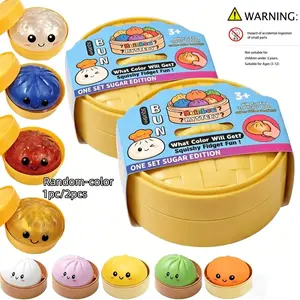 Smiley Dumpling Soft Set, Soft Squishy, Colorful Sensory Stress Relief Collection, Random Soft Gift Box, Party Gifts and Collectibles, Squeeze toy sale