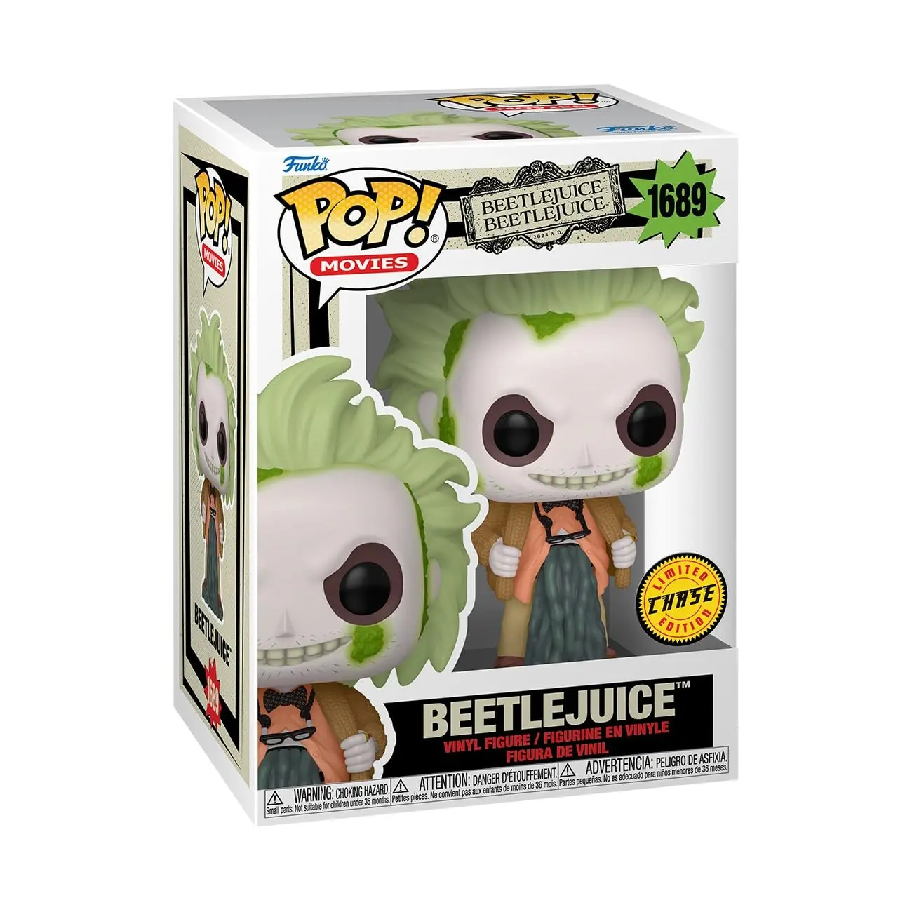 Funko Pop! Vinyl Figure Beetlejuice Chase Edition 1689