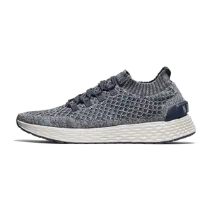 NOBULL Women's Allday Knit Shoe in Navy Heather - Everyday Walking Sneaker, Comfortable Slip-On Shoe, Casual Trainer