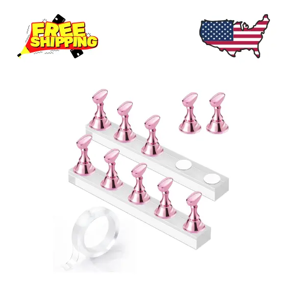 Nail Stand for Nails Art Display Practice Nail Holder for Painting Nails Stand