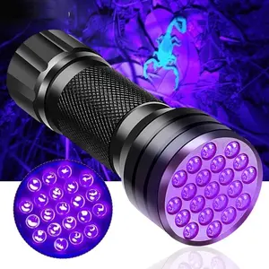 UV Flashlight Black Light Flashlight Ultraviolet LED Pet Urine Stains Detector