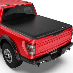 For 1999-2026 Ford Ranger F250/F350/F450/F550 Super Duty Soft Roll Up Tonneau Cover Truck Bed Cover