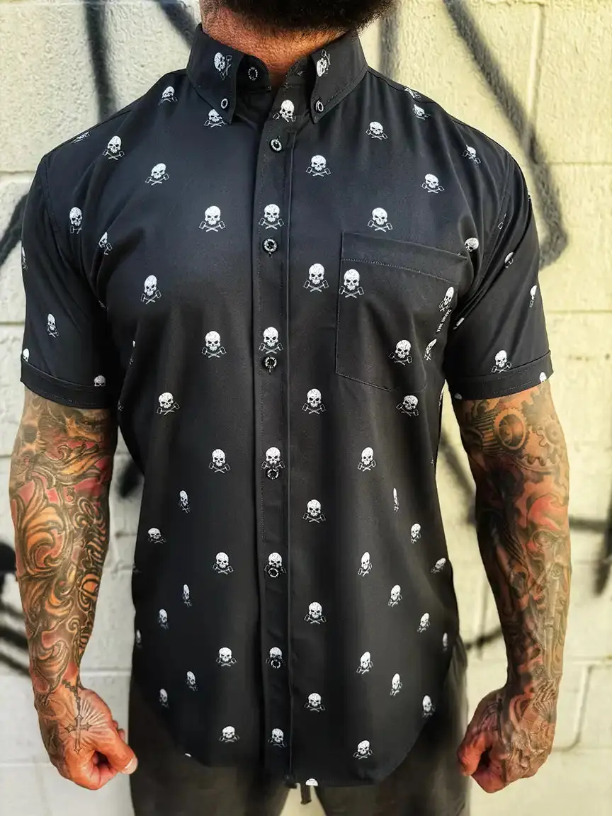 ESSENTIAL ALL WORK BUTTON UP