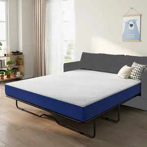 Sofa Mattress for Couch,4 inch Replace Pull Out Sofa Bed Mattress,CertiPUR-US Certified, With Removable Cover, Supportive Seat Pad for RV, Bed, Dorm