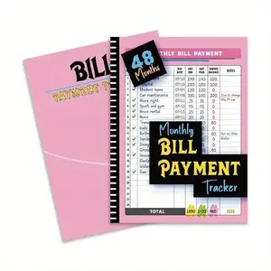 Monthly Bill Payment Tracker Notebook, Personal Finance Organizer, Office Stationery Supplies, Financial Management Journal Planner, Finance Checklist Organizer, Monthly Budget Planner