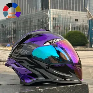 Nbtk Brand Full-Face Motorcycle Helmet, Abs Material with Eps Liner, Adjustable Ventilation, Universal Fit for Men & Women, 3C Safety Certified, Motorcycle Helmet Visor