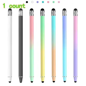 Dual-Ended Capacitive Stylus Pen for Touchscreen Devices, High Sensitivity, Compatible with iPad and Android Smartphones, No Battery Included