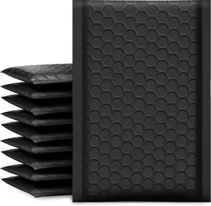Bubble Mailers 4x8 Inch Black 100 Pack Poly Padded Envelopes Small Business Mailing Packages Opaque Self Seal Boutique Shipping Bags Bubble Mailer