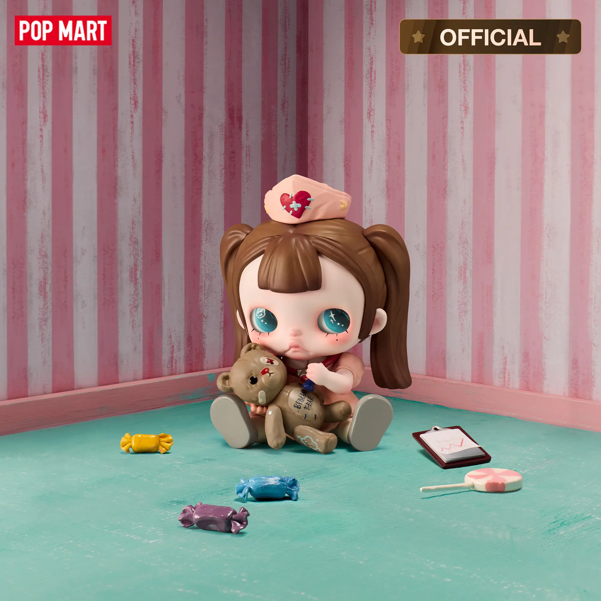 【NEW】POP MART TinyTiny - ACT I: Sugar Therapy Room Series Figures Blind Box Fun Toy