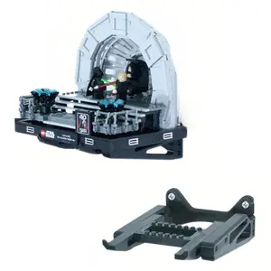 Wall Mount for Lego Star Wars Diorama Collection 75329, 75339, 75330, 75353, 75352 – Secure Display Bracket with 2 Wall Fixings