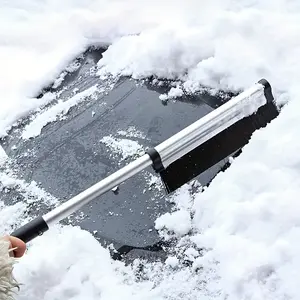 Car Snow Shovel Extendable Brush, Car Window Ice Scraper, Car Glass Deicer, Winter Snow Removal Tool, 1pc Automotive Snowbrush