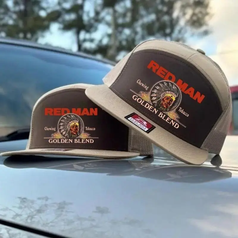 red man tobacco trucker hat redman chewing tobacco hat