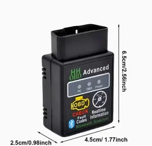 Wireless OBD2 Vehicle Scanner BLE OBDII Diagnostic Tool for Realtime Information and Fault Codes, Automotive Diagnostic Scanner, Obd2 Scanner