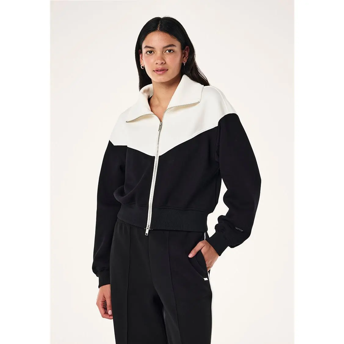Triumph Jacket - Black / Whisper White