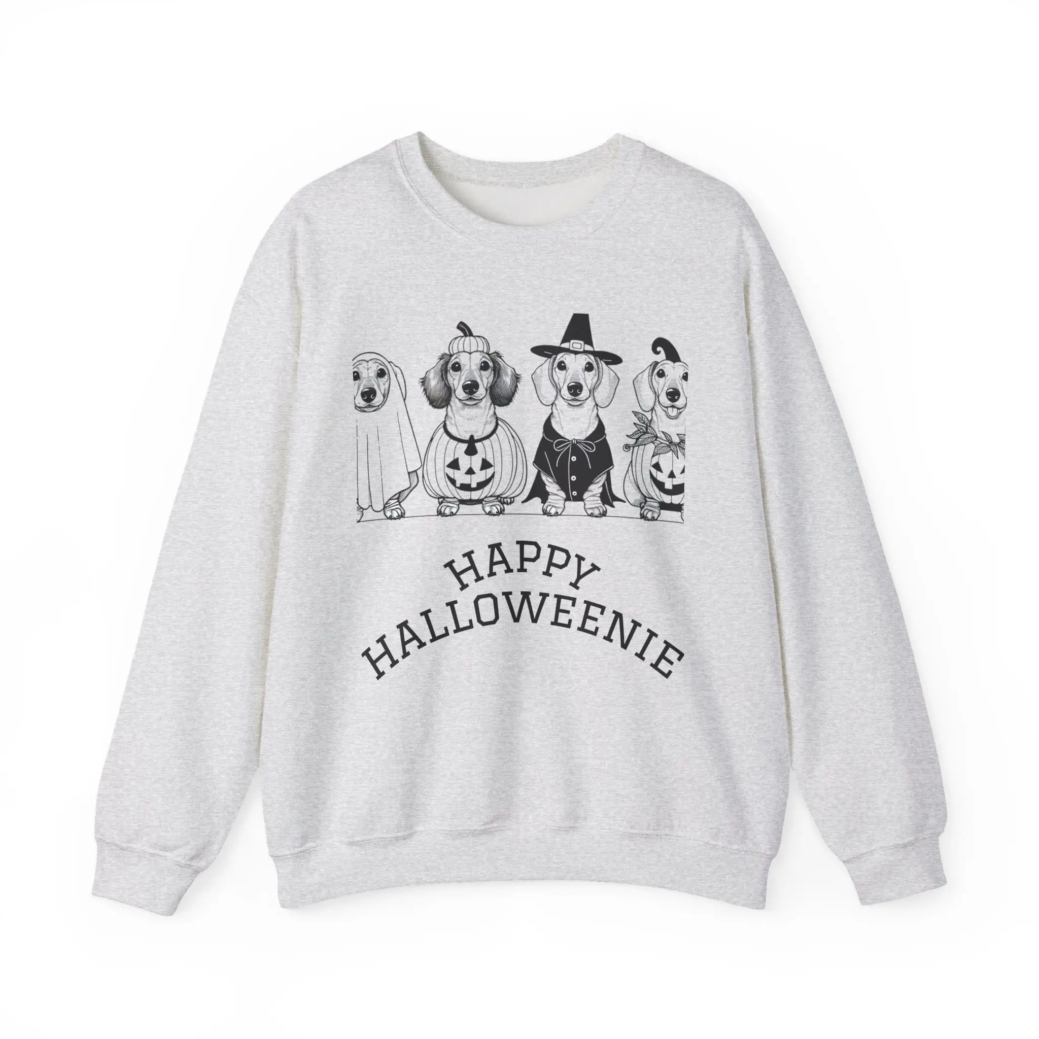 Unisex Happy Halloweenie Crewneck Sweatshirt