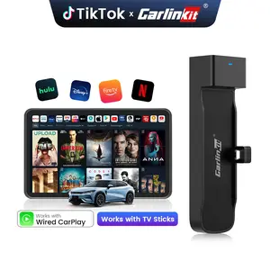 [Black Friday] CarlinKit CarPlay Streaming Car Adapter Device Support Fire TV Stick and Works with Wired CarPlay Vehicles 2026 TikTokShopBlackFriday/ TikTokShopCyberMonday