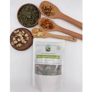 30 Bags Chicory & Gardenia Herbal Tea - Supports Blood Sugar, Digestion, Weight & Sleep, Natural Sugar-Free Blend, Vegan & Caffeine-Free (1 Pack)