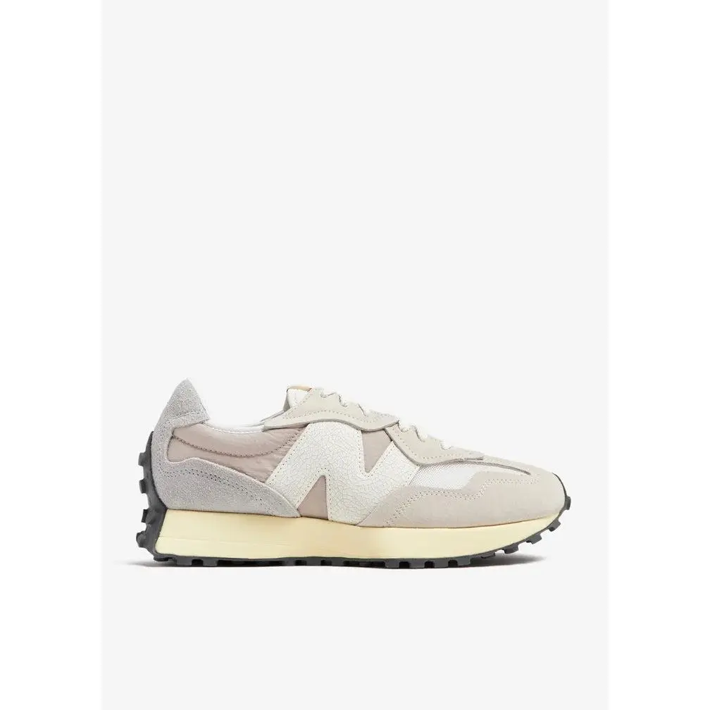 New Balance 327 Sneaker in Sea Salt Suede | Men's Low-Top