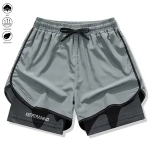 Men's shorts, sports basketball shorts, running, fitness, cycling, hiking, swimming, quick-drying, breathable elastic shorts