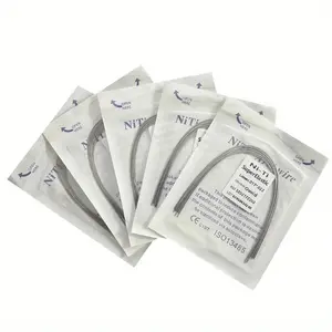 Orthodontic archwires, super elastic, NITI, round, rectangular, lower/upper arch 012/014/016/018/020/16x16/16x22, 10 units/lot per package Oral