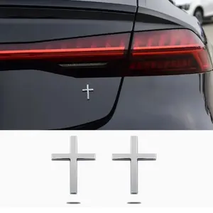 Christian Cross Sticker, Car Exterior Decorative Sticker, Universal Car Accessories for Car, Motorcycle & SUV Automobile Decals