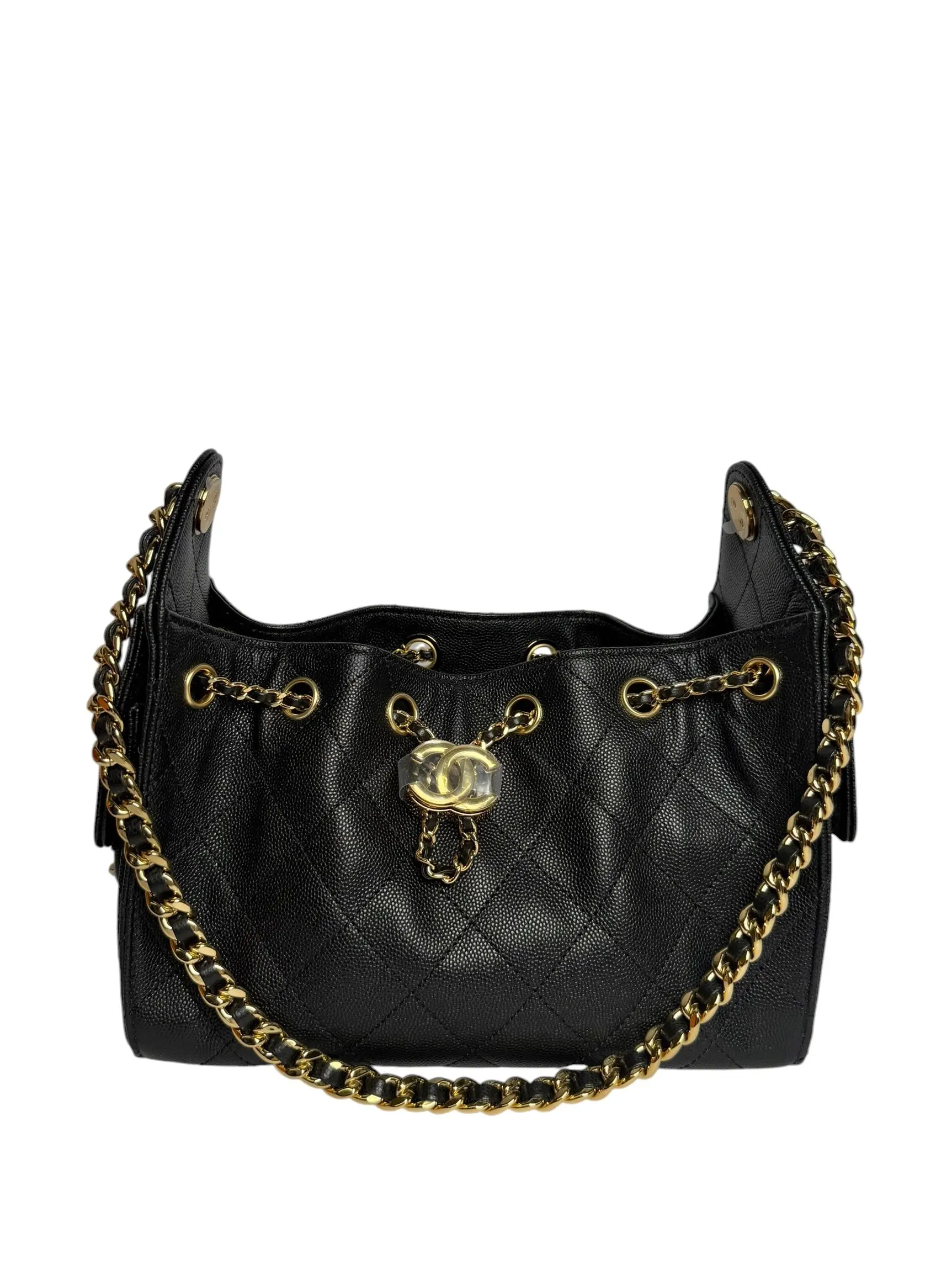 Chanel Black Caviar Mini 25 Chanel Black Caviar Mini 25