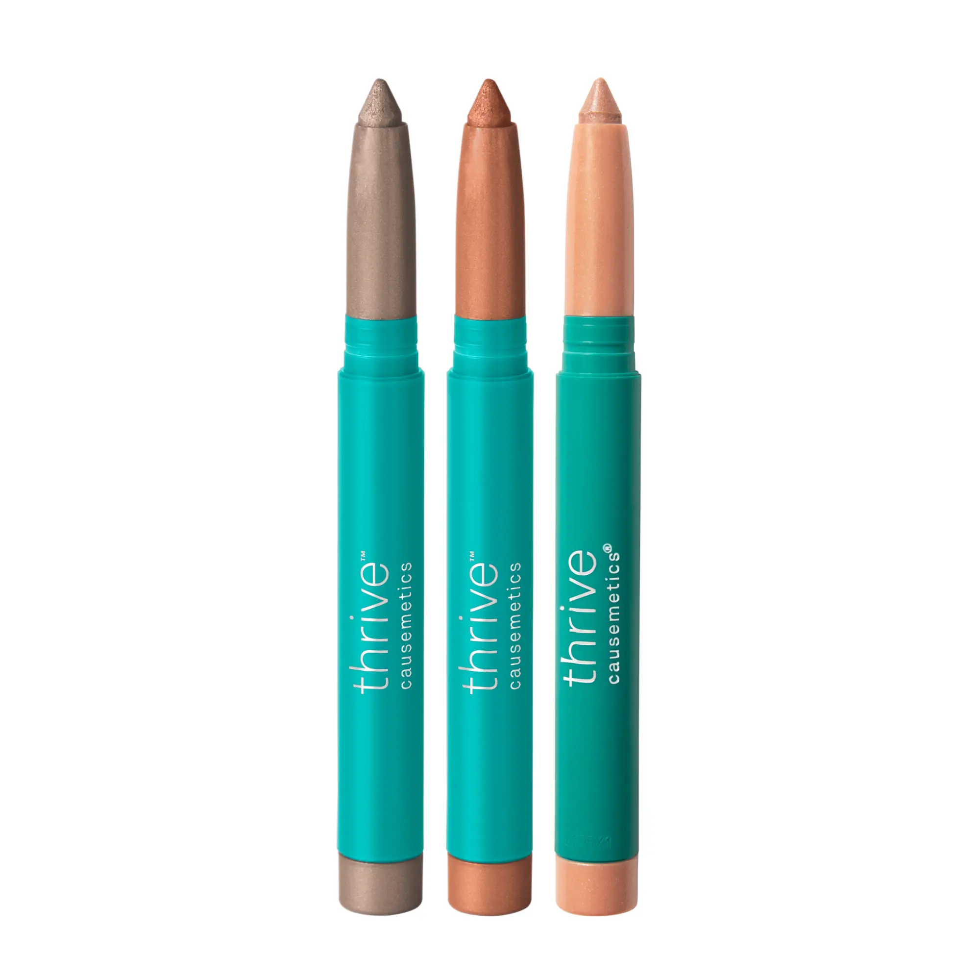 Thrive Causemetics - Blue Eye Makeup Bundle | Eyeshadow Stick Set (Callie, Ruth, Nikki) – Blue Eye Enhancing Bundle