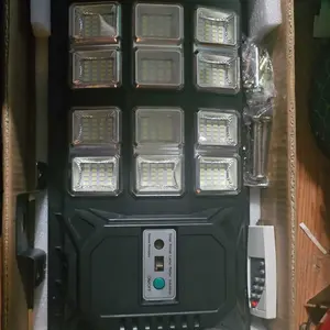 Solar Street Light Outdoor  3 Modes LED Motion Sensor Security Wall Lamp for Garden Yard Porch Decor IP65 Waterproof Remote Control Solar Lights Outdoor Mounted Light