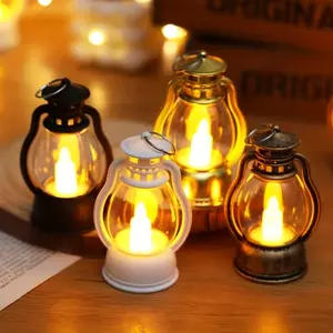 Mini Portable Lanterns for Indoor Decoration, Bedroom Decor, Room Decor, Dining Table Decor, Fireplace Decor, Wedding & Party Decor