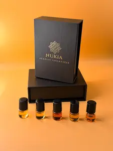 Try Before You Commit – Arabian Perfume Oil Sampler Set | 5 Scents | Alcohol-Free – Nukia