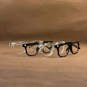 Trendy 2026 Anti-Blue Light Glasses - Classic Eyeglasses, Unisex Square Frame Glasses,  Durable Multi-Color Fashion Frames for Men & Women, School & Work Ready