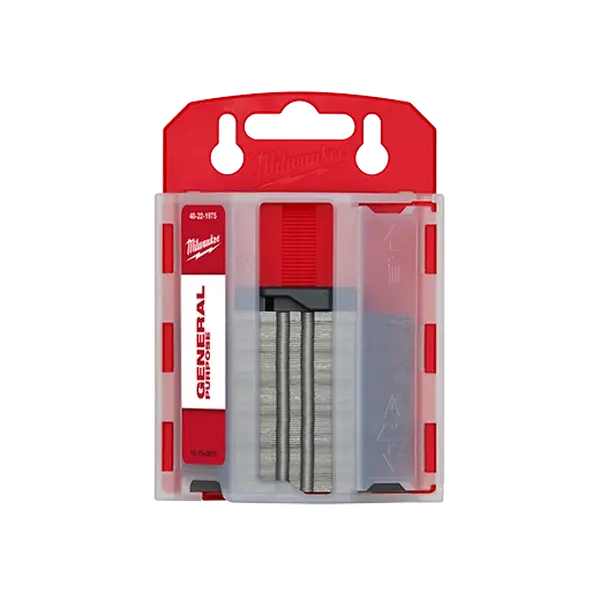 Milwaukee 48-22-1950 Utility Blades - 50-PC General Purpose Set with Dispenser, Durable for Jobsite Materials, Maximizes Cutting Performance, Durability
