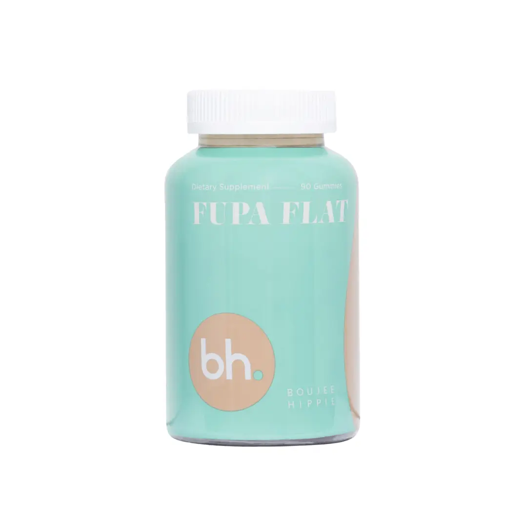 Boujee Hippie Fupa Flat - Gummies Vitamin Supplements - 60 Gummies Healthcare Sugar
