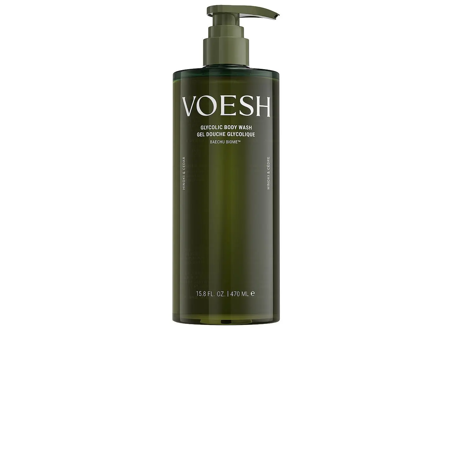 VOESH Glycolic Body Wash in Hinoki & Cedar
