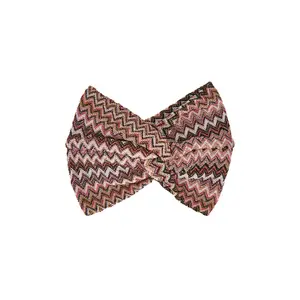 Missoni Headband in Pink Chevron Multi 1
