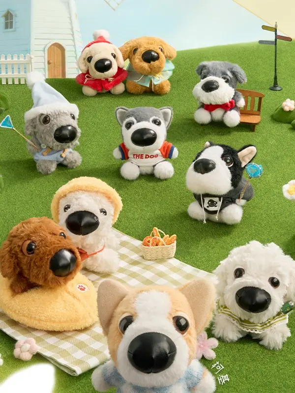 THEDOG Doggy OOTD Series Plushie Collectible blind boxes