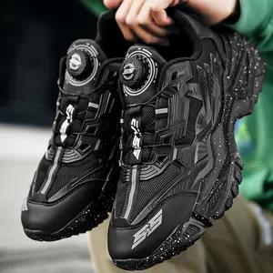 2026 Men's Sports Shoes 2023 Rotating Buckle Foreign Trade Large Size Dad Shoes Couple's Running Mech Shoes Men's Shoes