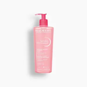 Bioderma Sensibio Foaming Gel Gentle Face Cleanser, Cleansing and Makeup Removing Refreshing Feeling for Sensitive Skin 16,9 FL. OZ