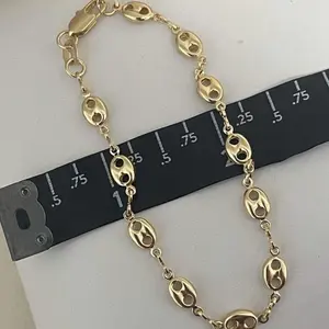 18k Gold Plated Bracelet 7.5”