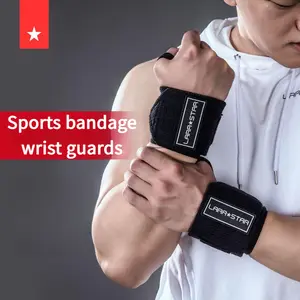 Wrist Wraps for Weightlifting (18") Heavy-Duty Support for Gym, Bench Press, and Pushups (1 Pair) - for Men and Women