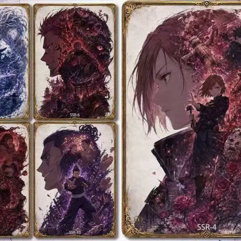 Jujutsu Kaisen Premium Collectors Metal Slab Cards