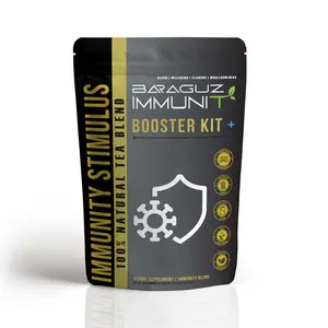 BARAGUZ IMMUNITY BOOSTER KIT PLUS TEA - Amazing Tea To Help Boost Your Immune System, Wellness, ImmuniBoost, Immunity Shield, Immunity Elixir, Vital Protect, Immune Revive, All Natural - (30 Serving) supplement balance
