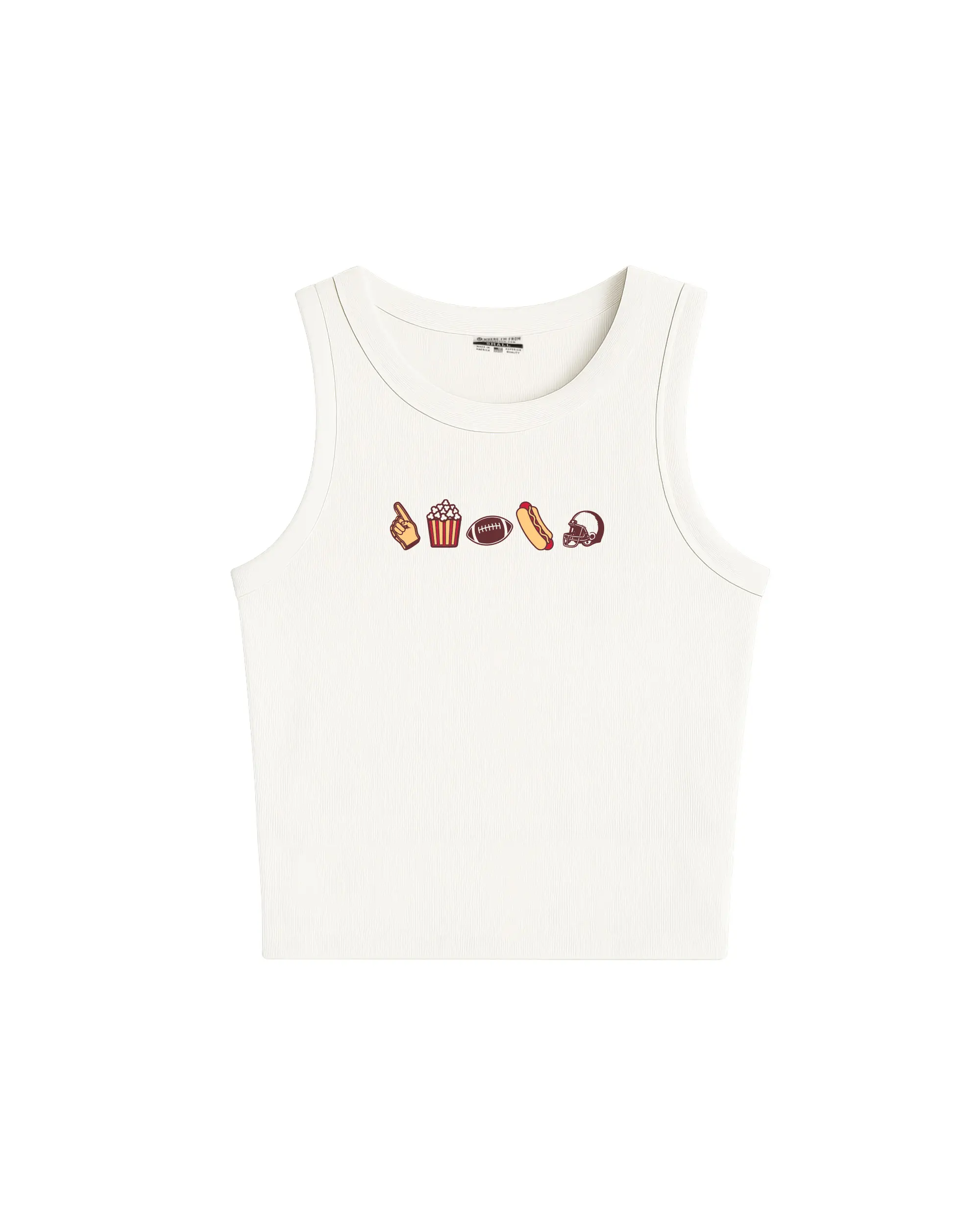 Tailgate Icons High Neck Tank