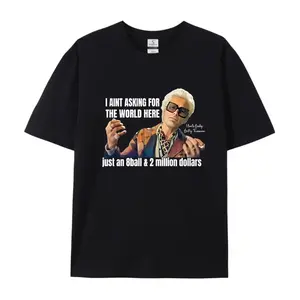 I Ain't Asking for the World Here - Uncle Baby Billy Freeman 8 Ball & 2 Million Dollars Unisex T-Shirt, Funny Vintage Movie Tee for Men and Women Streetwear Cotton Menswear Cotton Menswear