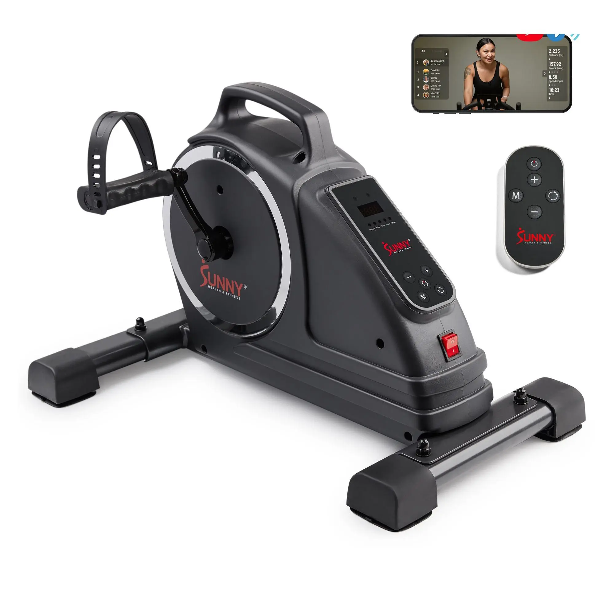 Sunny Smart Motorized Mini Exercise Bike Sunny Smart Motorized Mini Exercise Bike